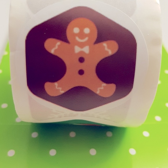 🎅🏼200 Holiday Stickers 5 Designs 1.5" inch - Picture 7 of 8